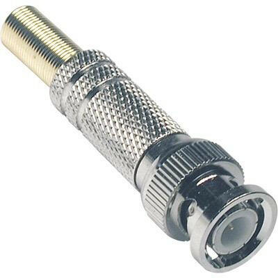 Ficha BNC Macho Parafuso - RG58/RG59-Fichas e cabos-SMI-Music Stage