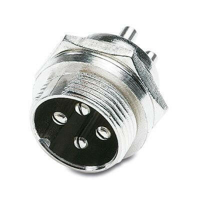 Ficha Micro Macho 4 Pinos Painel-Fichas e cabos-SMI-Music Stage