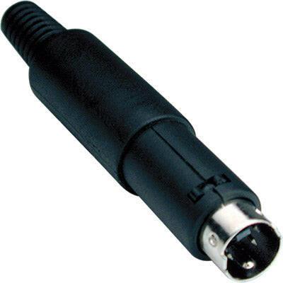 Ficha Mini DIN 4P (SVHS) Macho-Fichas e cabos-EDC-Music Stage