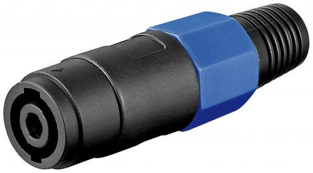 Ficha Speakon Fêmea 4 Pinos-Fichas e cabos-SMI-Music Stage