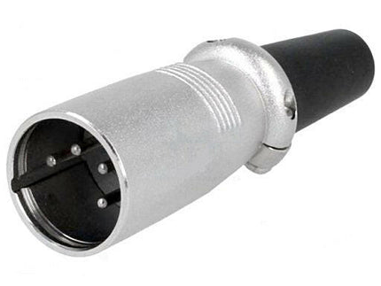 Ficha XLR Macho 4 Pinos-Fichas e cabos-SMI-Music Stage