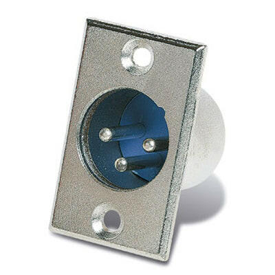 Ficha XLR Macho Painel-Fichas e cabos-EDC-Music Stage