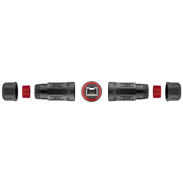 União RJ45 Fêmea/Fêmea CAT6 IP68-SMI-Music Stage