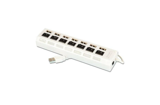 HUB 7 Portas USB 2.0 "A" - c/ Interruptor-Componentes e Periféricos Multimedia-Smi-Music Stage
