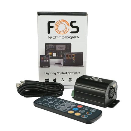 Interface DMX 512 Canais FORTIUS STUDIO-Som e luz-IHOS-Music Stage