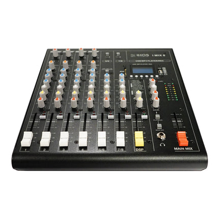 Mesa Mistura 8 Canais I MIX 8-Som e luz-IHOS-Music Stage