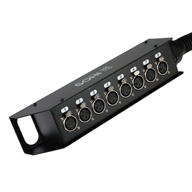 Stage Box 15m 8x In XLR ISB-8-15-Som e luz-IHOS-Music Stage