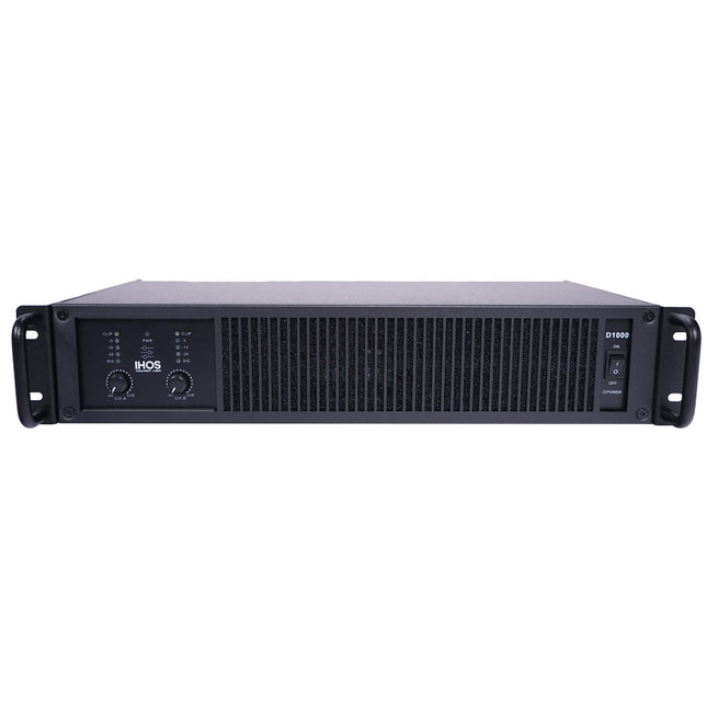 Amplificador Audio PA 2x 450W 8ohm D1000-Som e luz-IHOS-Music Stage