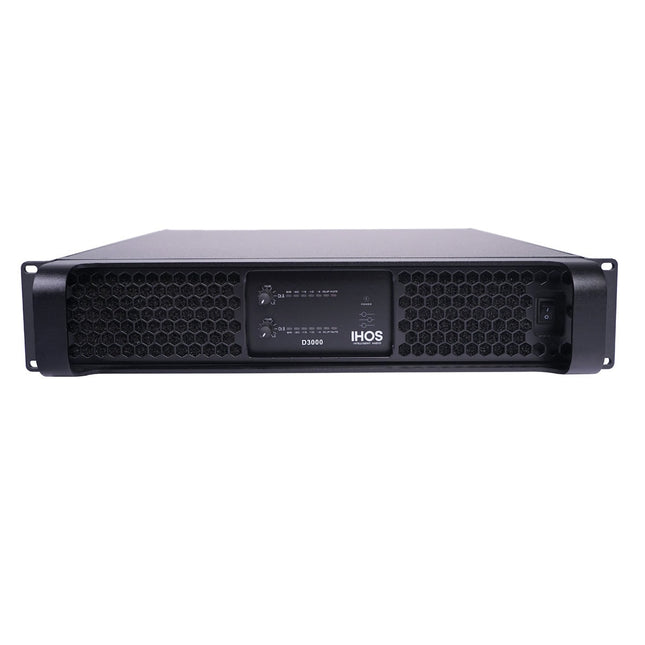 Amplificador Audio PA 2x 1500W 8ohm D3000-Som e luz-IHOS-Music Stage