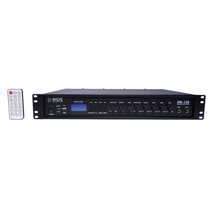 Amplificador Audio 100V 120W IPA-120-Som e luz-IHOS-Music Stage