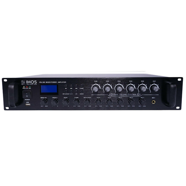 Amplificador Audio 100V 360W IPA-360