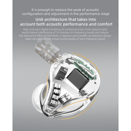 Auriculares de Monitorização Profissional KZ ASX