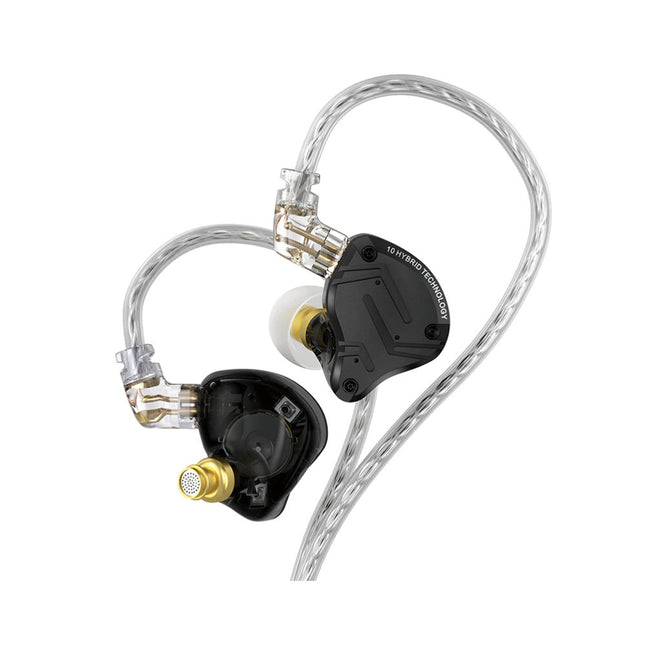 Auriculares de Monitorização Profissional KZ ZSN PROX Black-Som e luz-IHOS-Music Stage