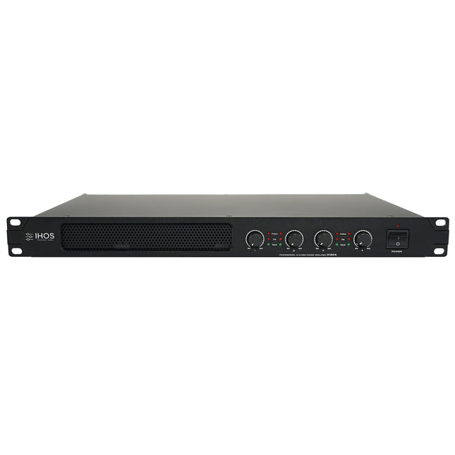Amplificador Audio PA 4x 300W 8ohm D1204-Som e luz-IHOS-Music Stage
