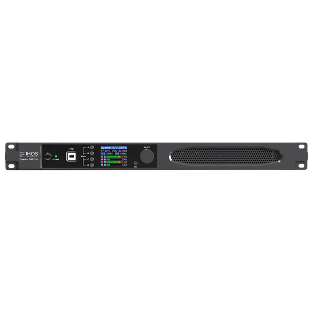 Amplificador Audio Digital 4x 300W 8ohm Quadro DSP 2.0-Som e luz-IHOS-Music Stage