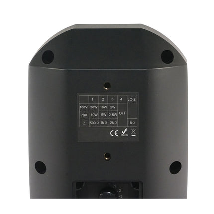 Coluna 100V 4,25" 30W IP66 CLIMATE IP4 BLACK-Som e luz-IHOS-Music Stage