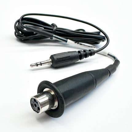 Cabo Jack 2,5mm Macho / Mini XLR Fêmea 4 Pin p/ CM304