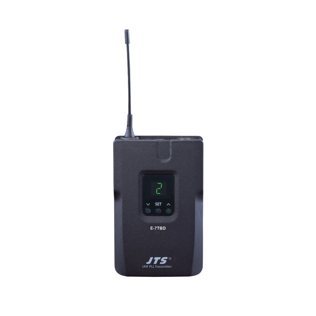 Microfone Cabeça s/ Fios + Bodypack + Receptor UHF-JTS-Music Stage