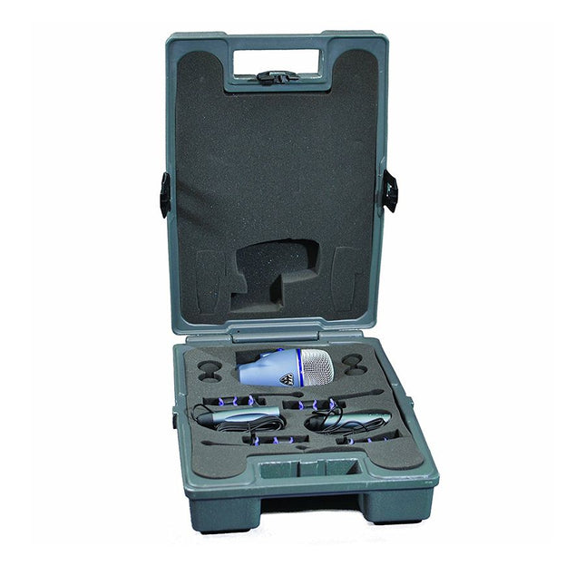 Conjunto 5 Microfones para Bateria e Percussão