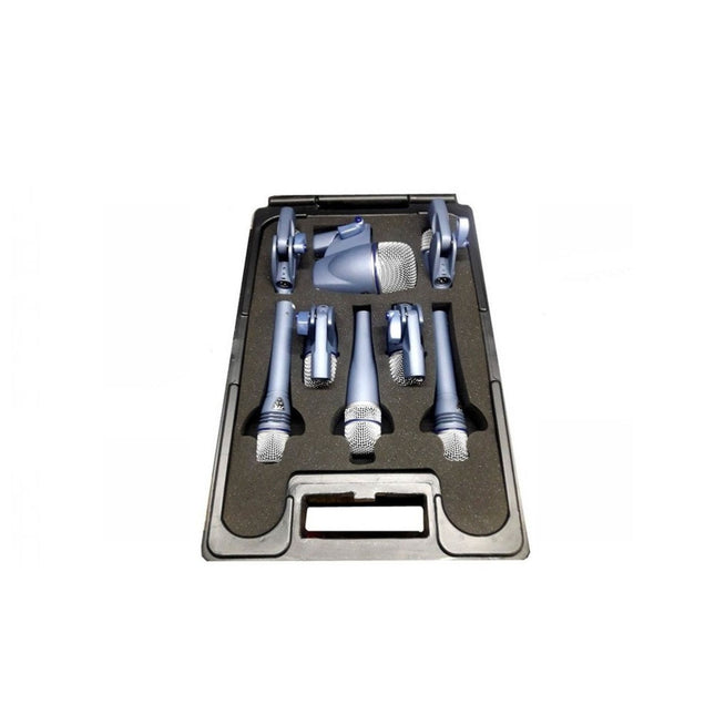 Conjunto 8 Microfones para Bateria e Percussão