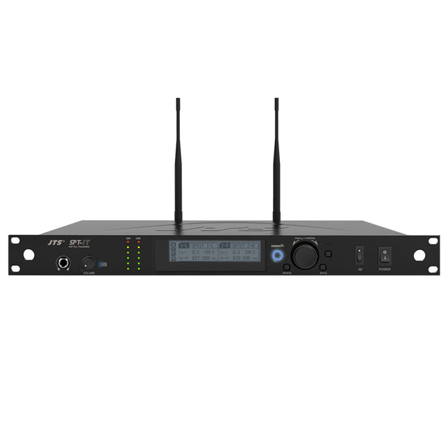 Emissor de Áudio sem Fios UHF - 2 Canais