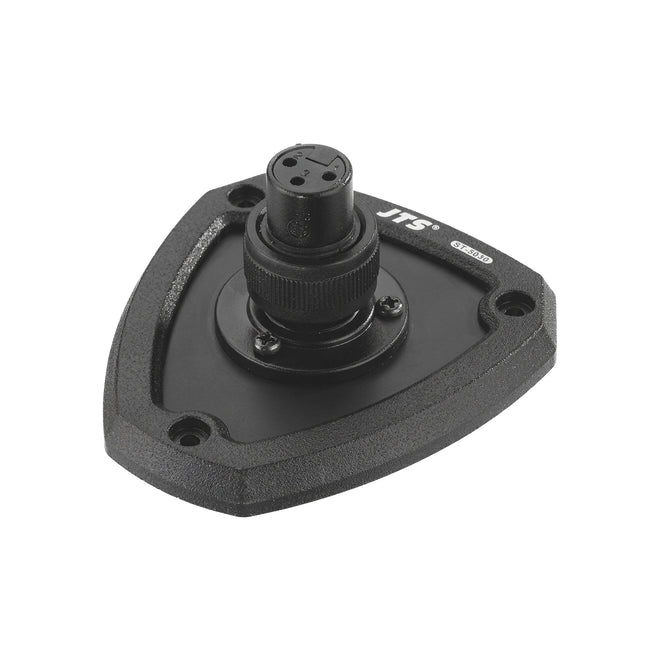Base Mesa p/ Microfone Gooseneck c/ Shockmount - XLR Fêmea