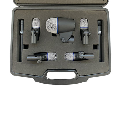 Conjunto 7 Microfones para Bateria e Percussão