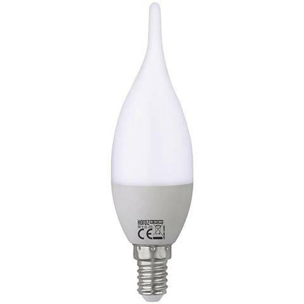 Lâmpada LED Tipo Chama Vela E14 6W 480lm 3000K Branco Quente-Iluminacao e led-Horoz Electric-Music Stage