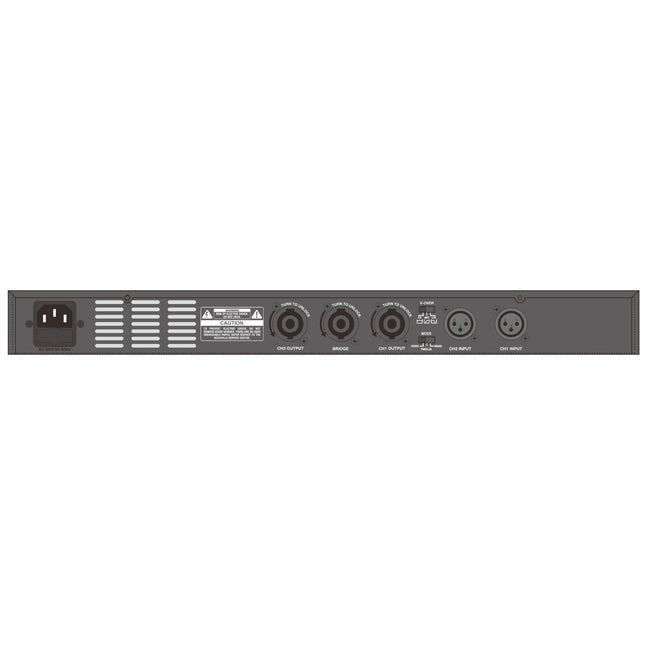 Amplificador Audio PA 2x400W 8ohm
