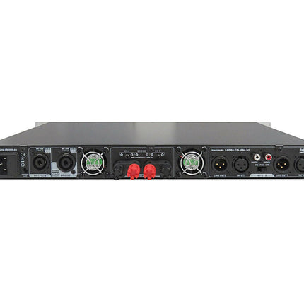 Amplificador Audio PA 2x300W 8ohm-Som e luz-Glemm-Music Stage