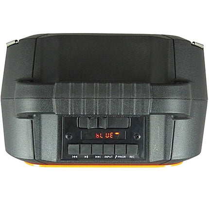 Sistema Som Portátil 50W USB/MP3/FM-Som e luz-Karma-Music Stage