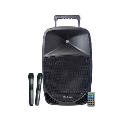 Coluna Portátil 12" 160W USB/SD/BT/BAT +2 Micro-Colunas-Karma-Music Stage