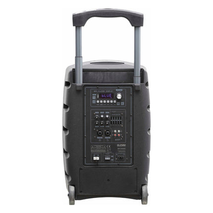 Coluna Portátil 15" 300W USB/MP3/BT + 2 Microfone UHF