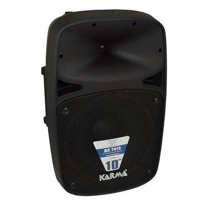 Coluna Activa 10" 200W máx USB/Bluetooth/FM/REC (c/ Speakon)