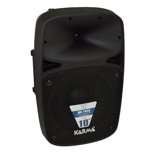 Coluna Activa 10" 200W máx USB/Bluetooth/FM/REC (c/ Speakon)
