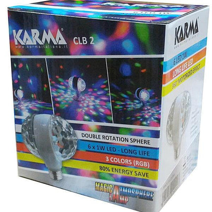 Projector Efeitos LED RGB 6x1W-Som e luz-Karma-Music Stage
