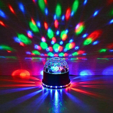 Projector Efeitos LED RGB 3x1W + 48 Led 5mm-Som e luz-Karma-Music Stage
