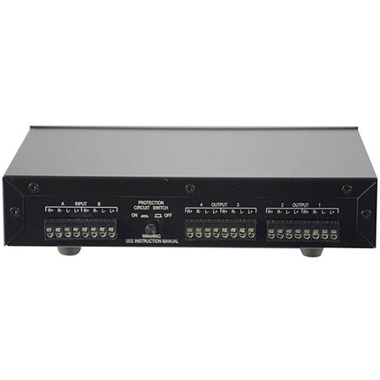 Comutador Audio 4 Pares Colunas 140W máx-Tv audio video-Karma-Music Stage