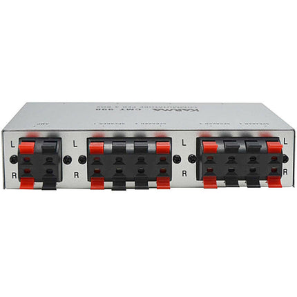 Comutador Audio 4 Pares Colunas 200W máx-Tv audio video-Karma-Music Stage