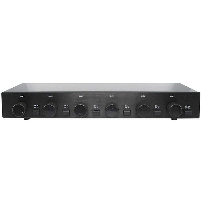 Comutador Audio 6 Pares Colunas 200W máx-Tv audio video-Karma-Music Stage