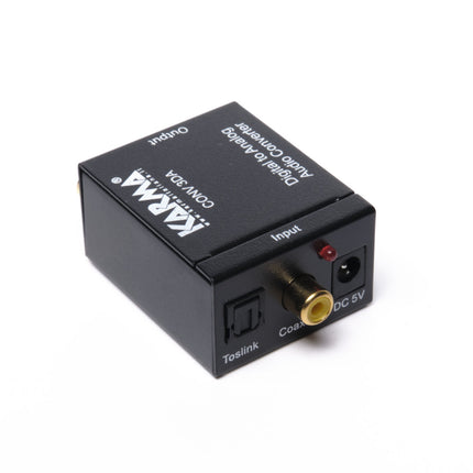 Conversor Audio Digital(Coaxial/Tosl) > Audio Analógico(RCA)-Tv audio video-Karma-Music Stage