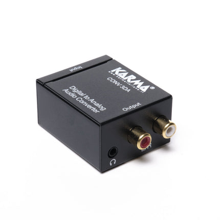 Conversor Audio Digital(Coaxial/Tosl) > Audio Analógico(RCA)-Tv audio video-Karma-Music Stage