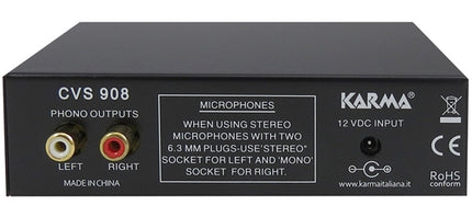 Conversor Sinal Audio Phono/Line-Tv audio video-Karma-Music Stage