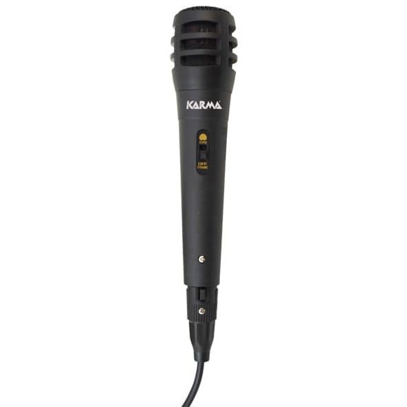 Microfone Mão Dinâmico 630ohm-Som e luz-Karma-Music Stage