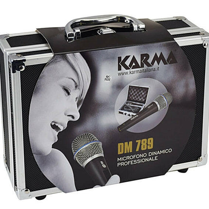 Microfone Mão Dinâmico 600ohm - Profissional-Som e luz-Karma-Music Stage