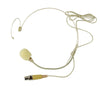 Microfone Cabeça Mini XLR - Creme