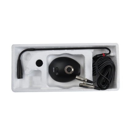 Microfone Mesa c/ Interruptor Mecânico-Som e luz-Glem-Music Stage