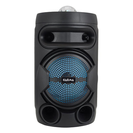 Coluna Portátil 6,5" 40W c/ MP3/TWS/RGB-Som e luz-Karma-Music Stage