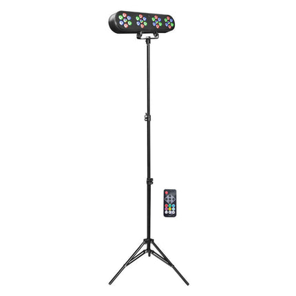 Barra Luz c/ 4 Projectores RGB-Som e luz-Karma-Music Stage