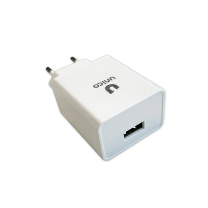 Alimentador AC230V/DC5V 2,4A USB - Branco